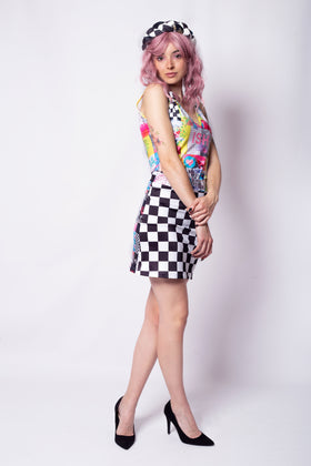 Load image into Gallery viewer, Camiseta Anais - Gato rosa
