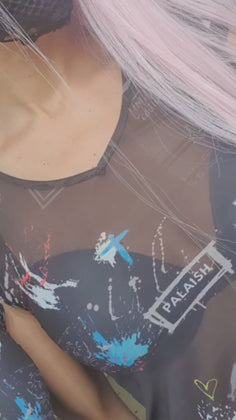 Cargar y reproducir el video en el visor de la galería, EVA Grafitty - Camiseta
