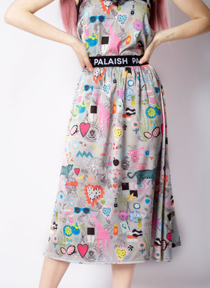 Cargar imagen en el visor de la galería, Falda Tanit - Oniric world
